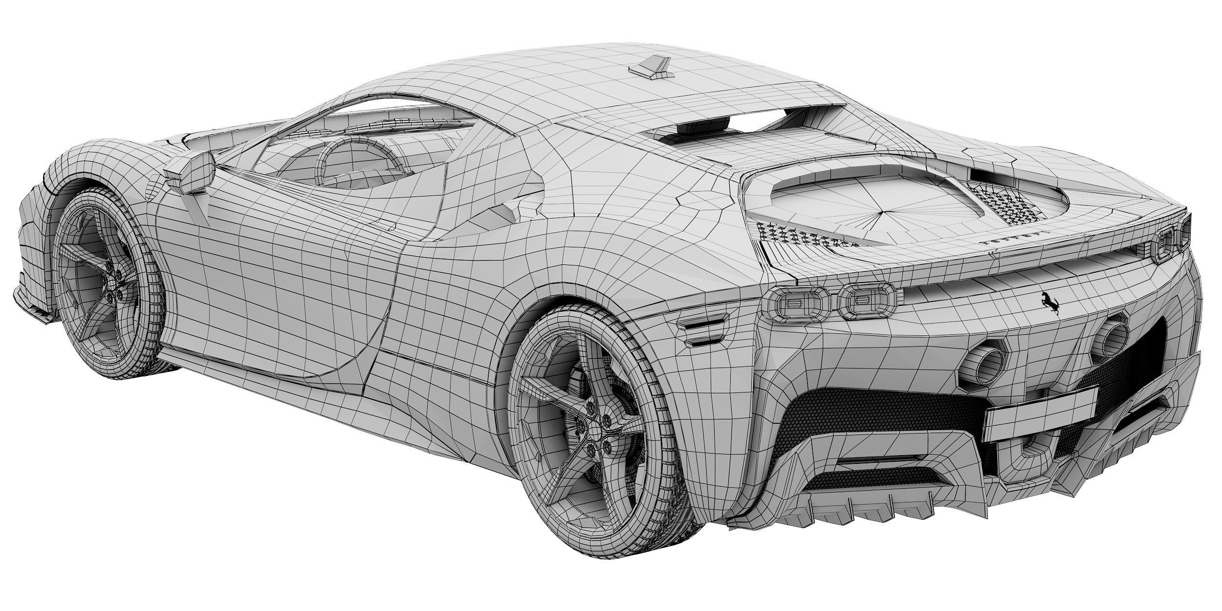 Ferrari SF90 Stradale 3D model_15