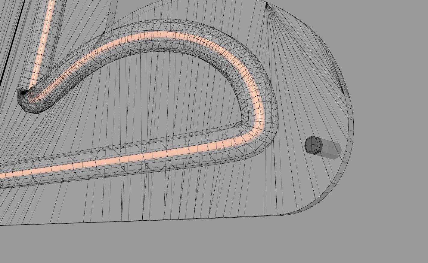 Dog 1 - Neon Sign 3D model_8