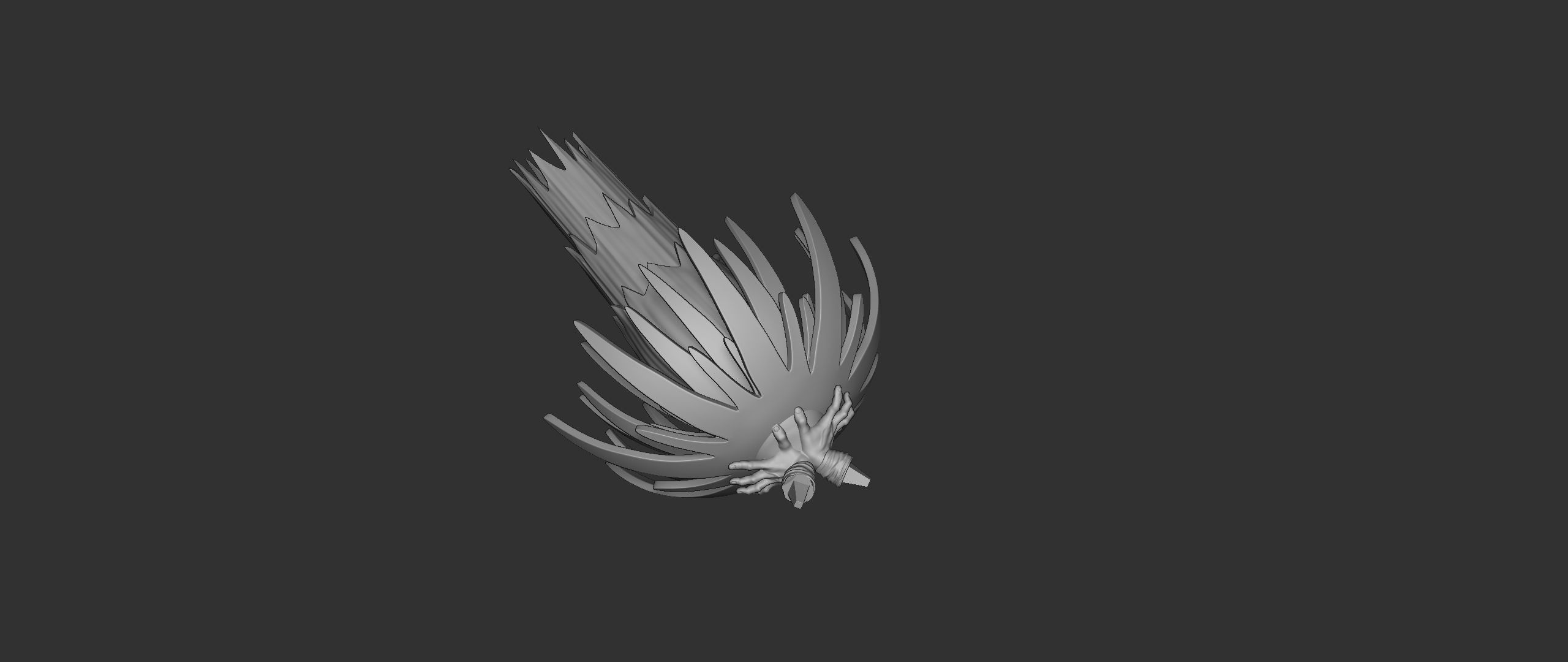 DRAGONBALL Z Goku Kaioken fan art 3D model 3D printable | CGTrader