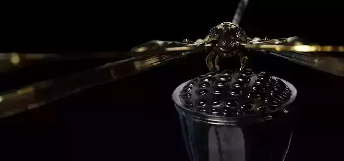 The mechanical butterfly 3D model
