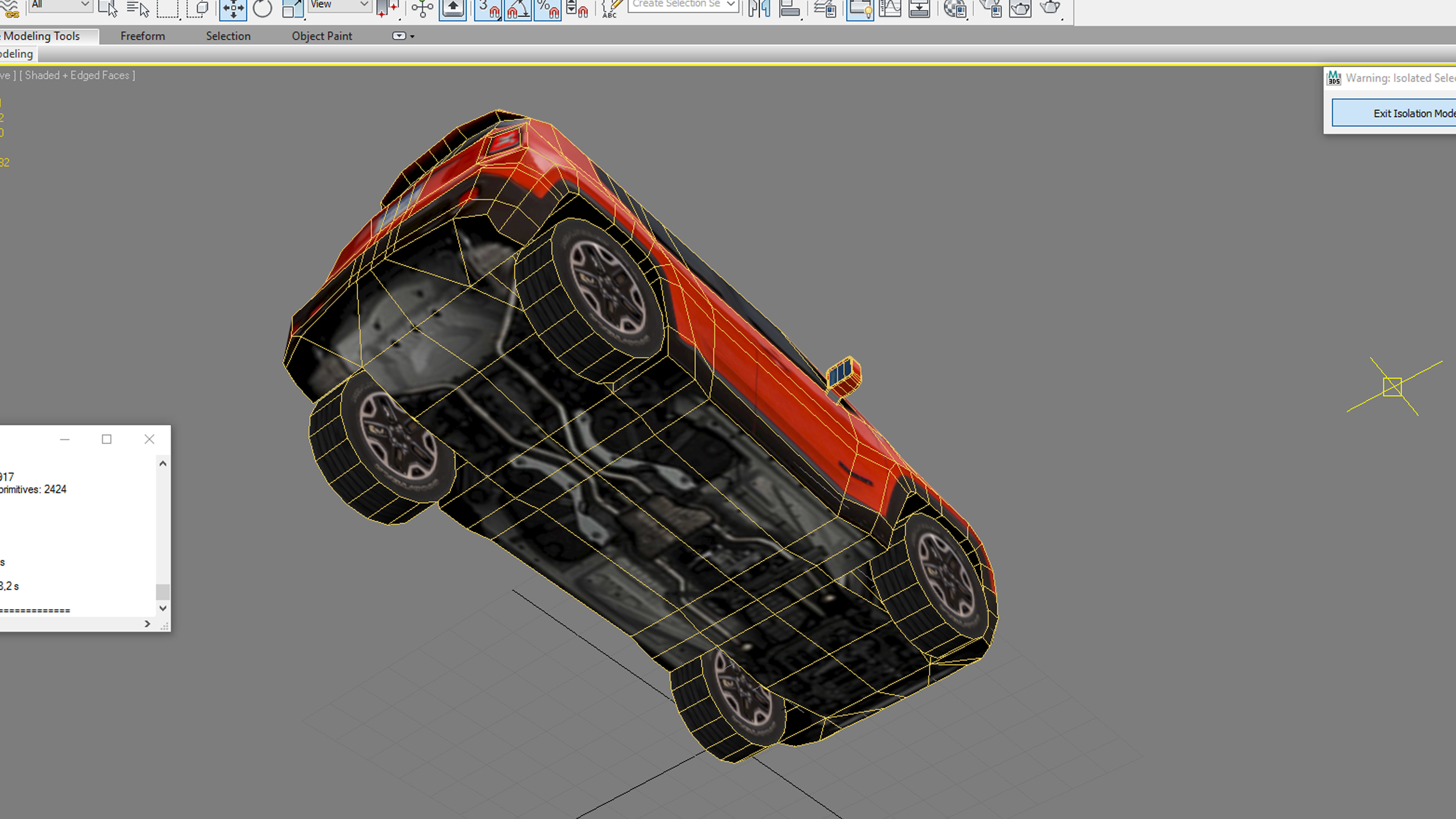 Jeep Renegade 2016 4X4 Low-poly 3D model_8