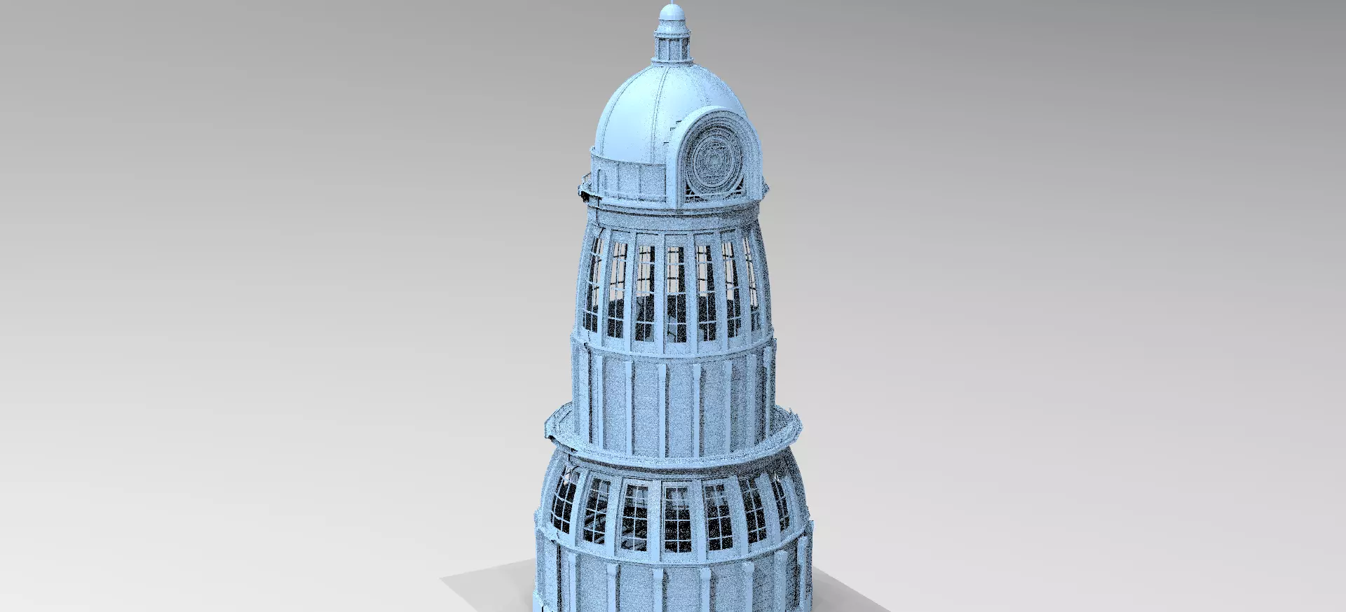 DR Strange Tower observatory Tower 2  3D model_0