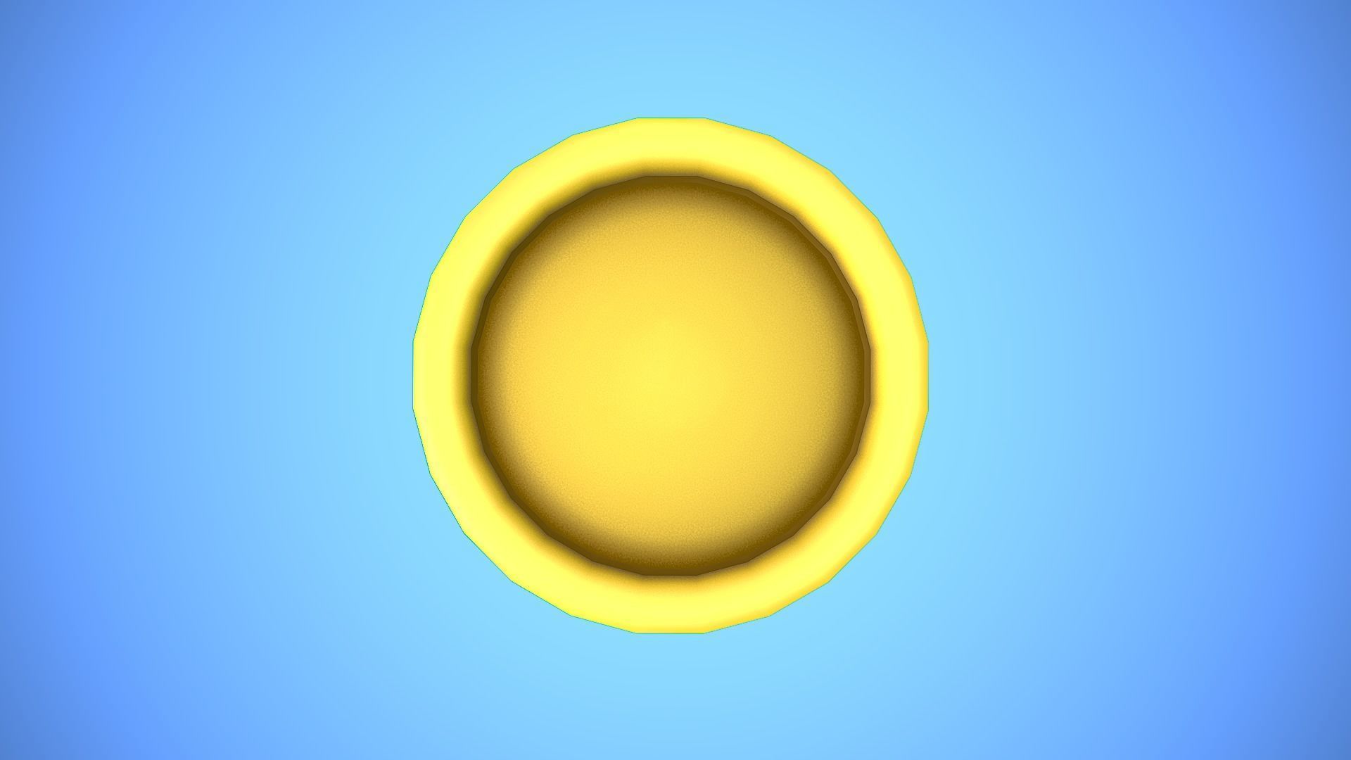 HONEY POT CARTOON STYLIZED Low-poly 3D model_7