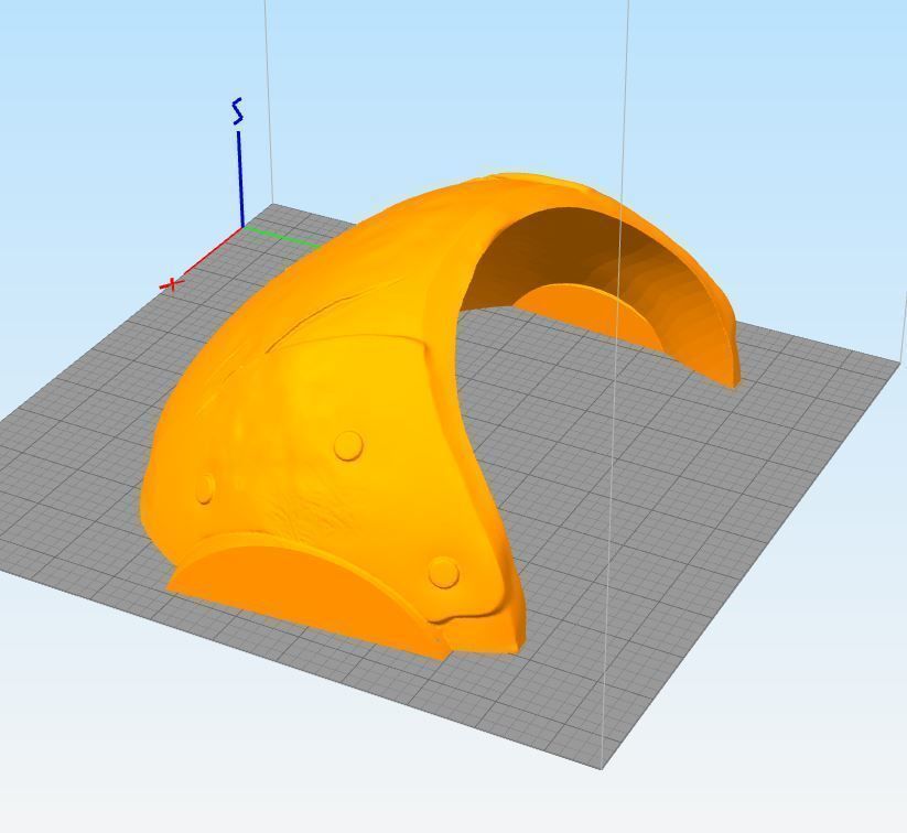 skull helmet wearable STL for 3d printer 3D print model_22