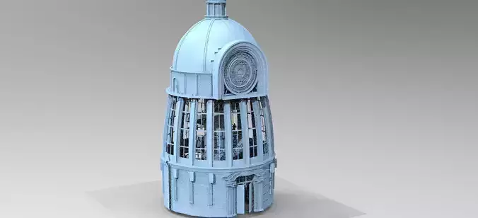DR Strange Tower observatory With spiral stairs 