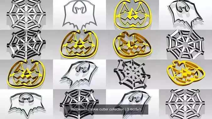 Halloween cookie cutter collection
