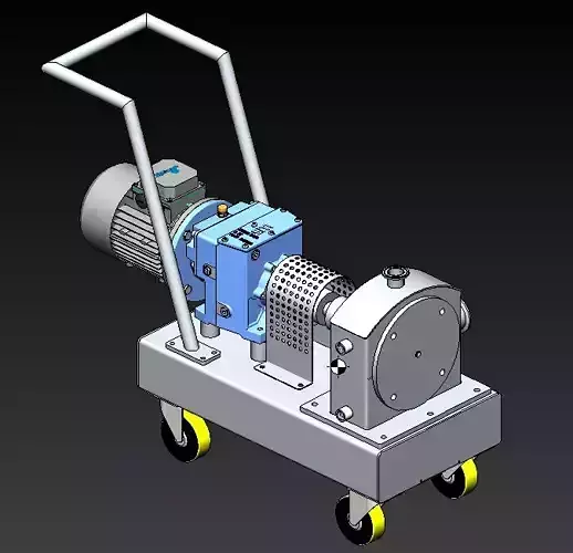 Chocolate lifting pump