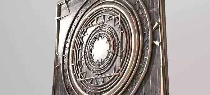 Occult observatory insignia wall design 1