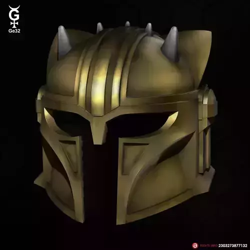 THE ARMORER CAT - HELMET 3D print model THE ARMORER CAT - HELMET 3D print model