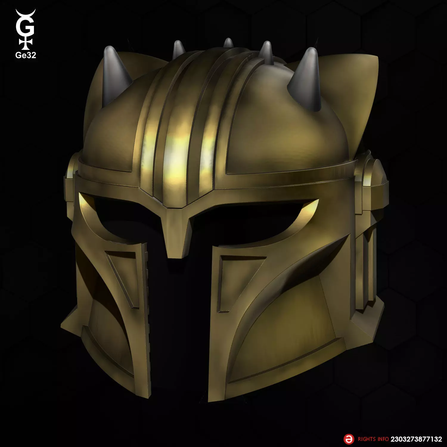 THE ARMORER CAT - HELMET 3D print model_0