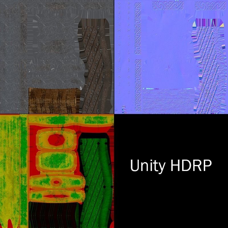 Medieval Realistic Viking Sword Free low-poly 3D model_14