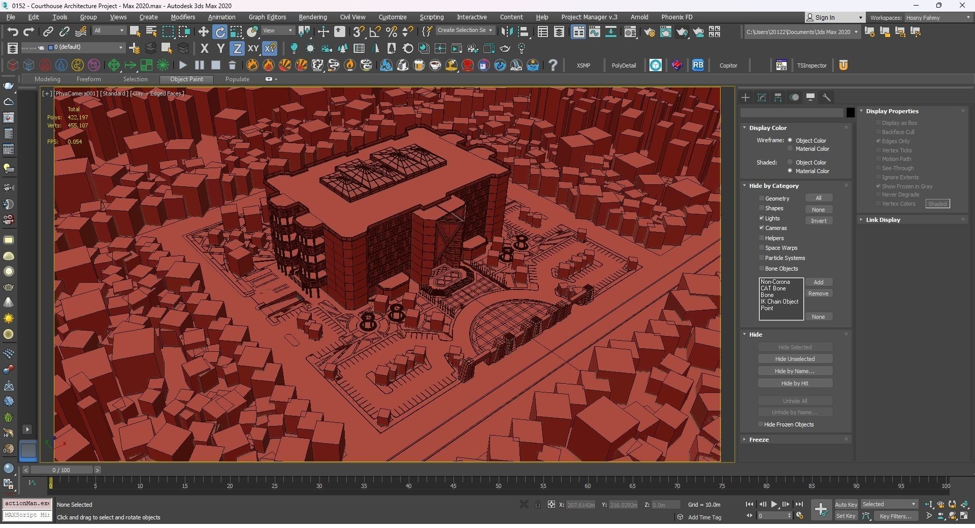0152 - Courthouse Architecture Project - 2D Drawings-3D Files 3D model_42