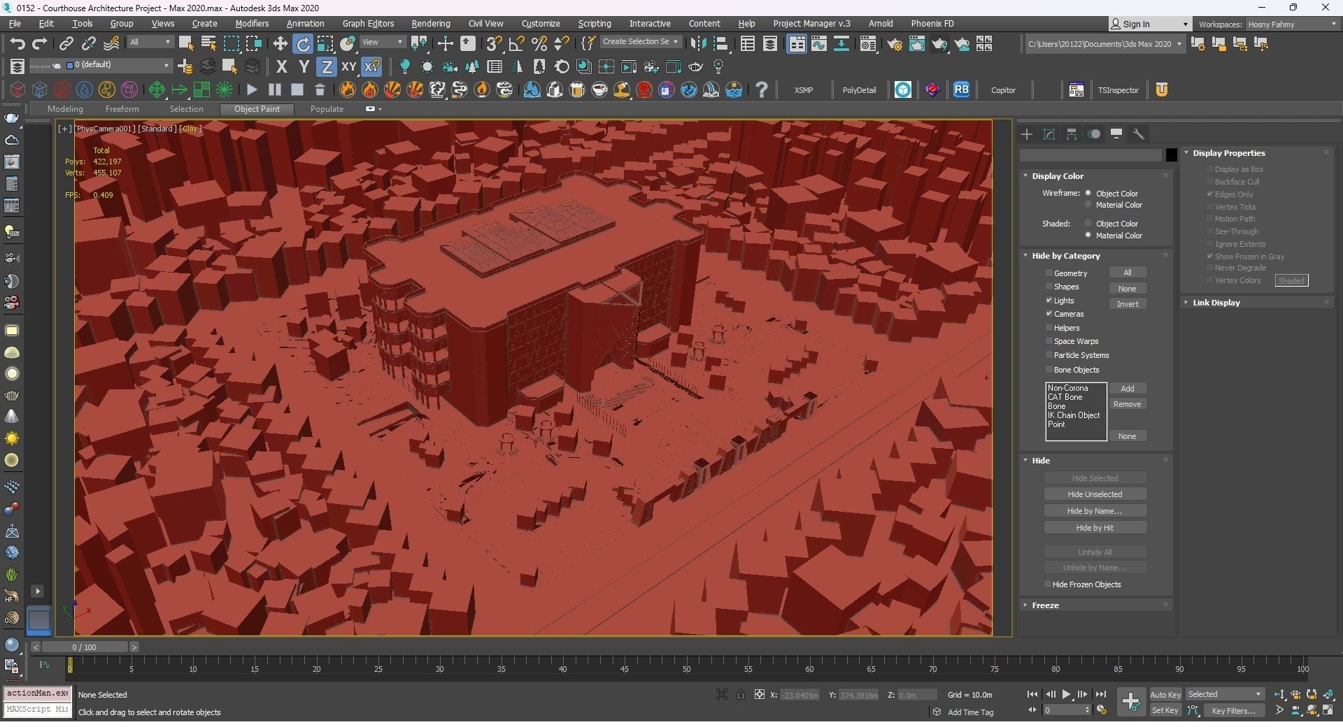 0152 - Courthouse Architecture Project - 2D Drawings-3D Files 3D model_41