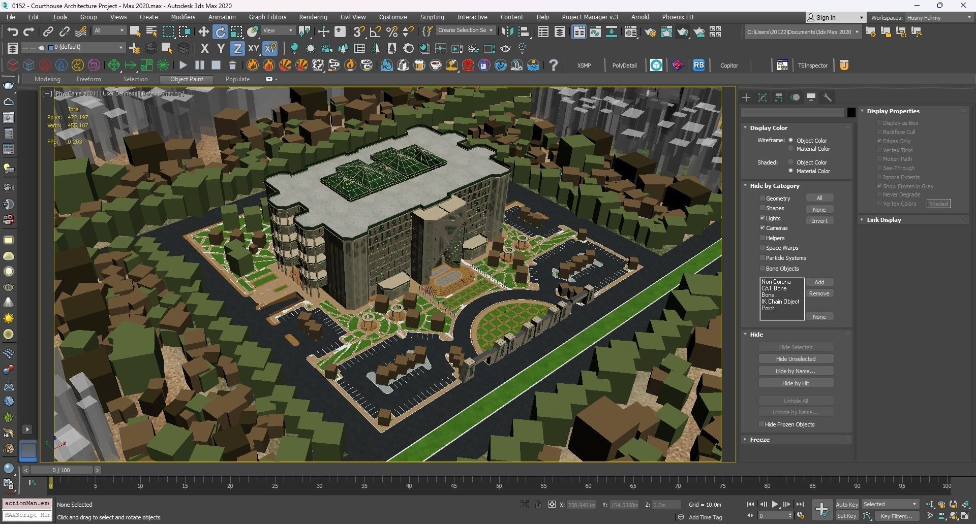 0152 - Courthouse Architecture Project - 2D Drawings-3D Files 3D model_39