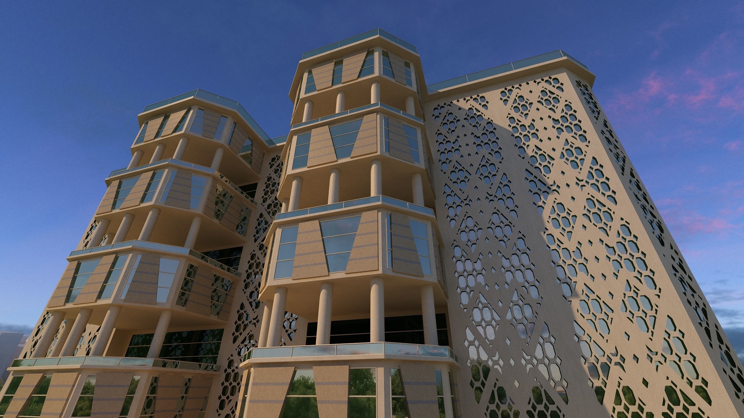 0152 - Courthouse Architecture Project - 2D Drawings-3D Files 3D model_11