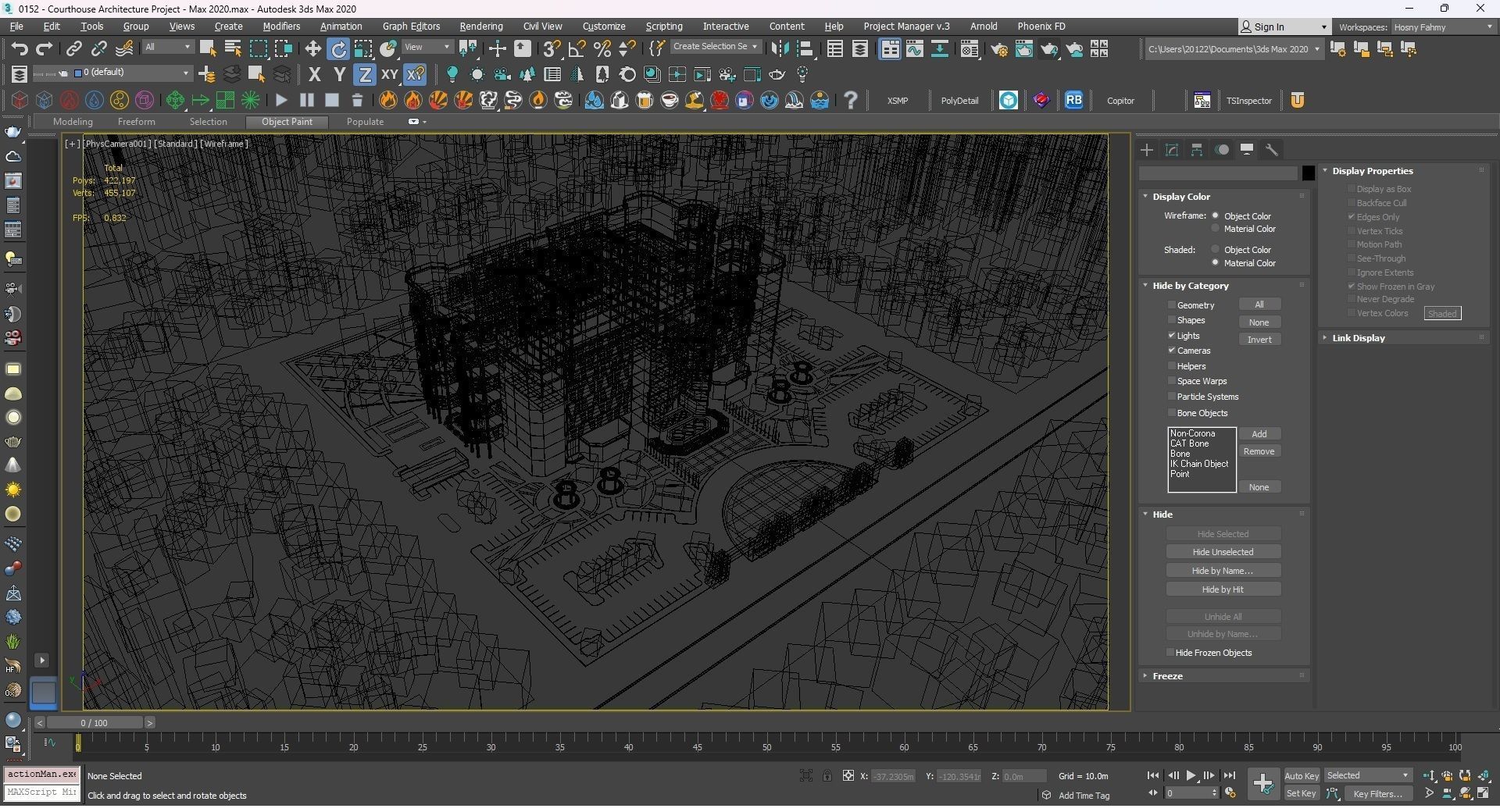 0152 - Courthouse Architecture Project - 2D Drawings-3D Files 3D model_40
