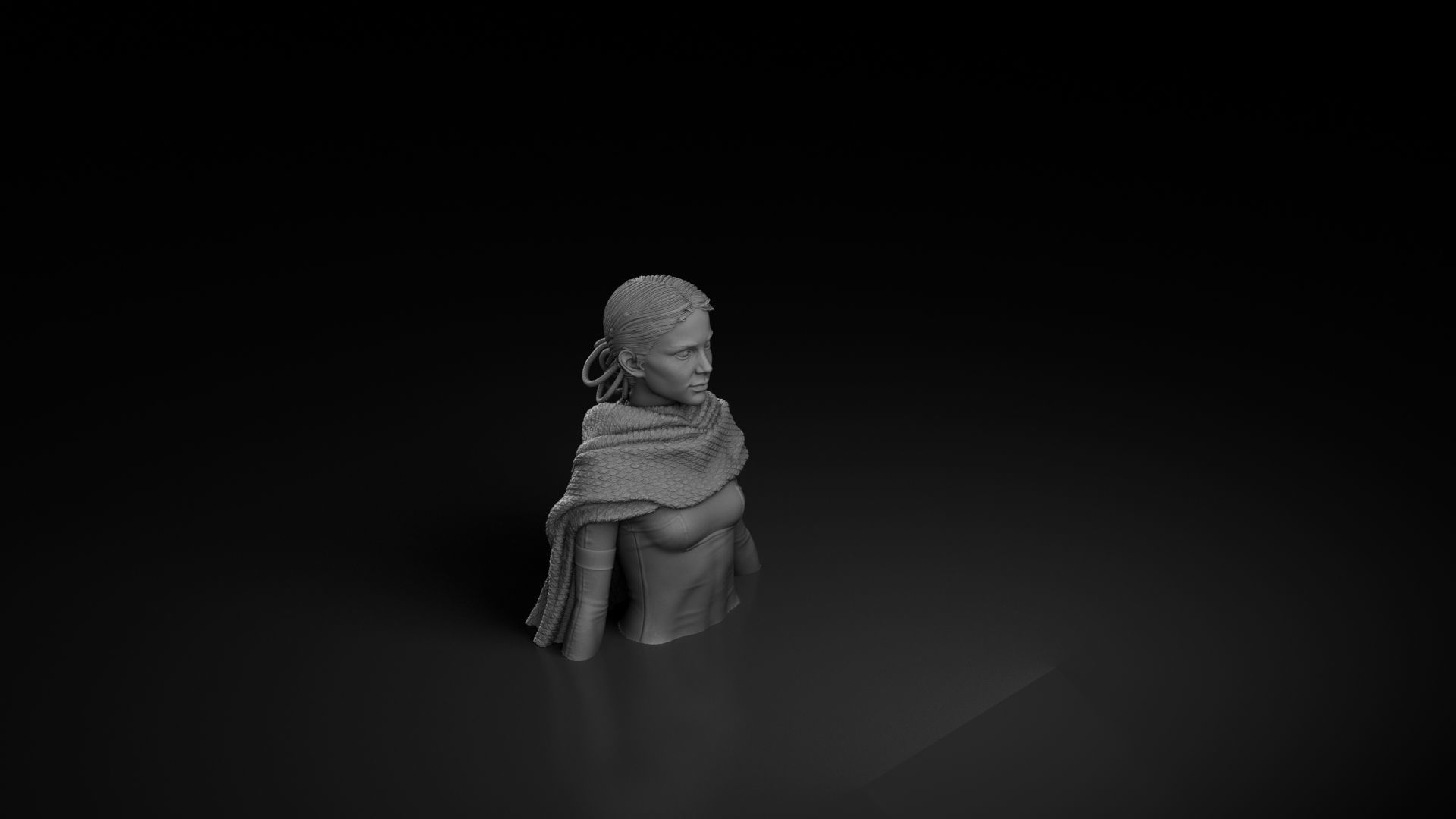 Natalie Portman - Padme Amidala - Star Wars Episode II 3D print model_18