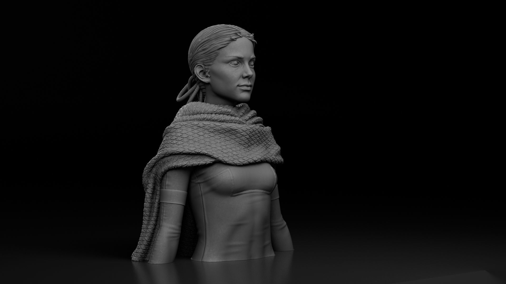 Natalie Portman - Padme Amidala - Star Wars Episode II 3D print model_5