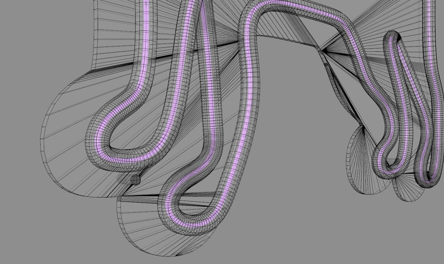 Dog 2 - Neon Sign 3D model_7