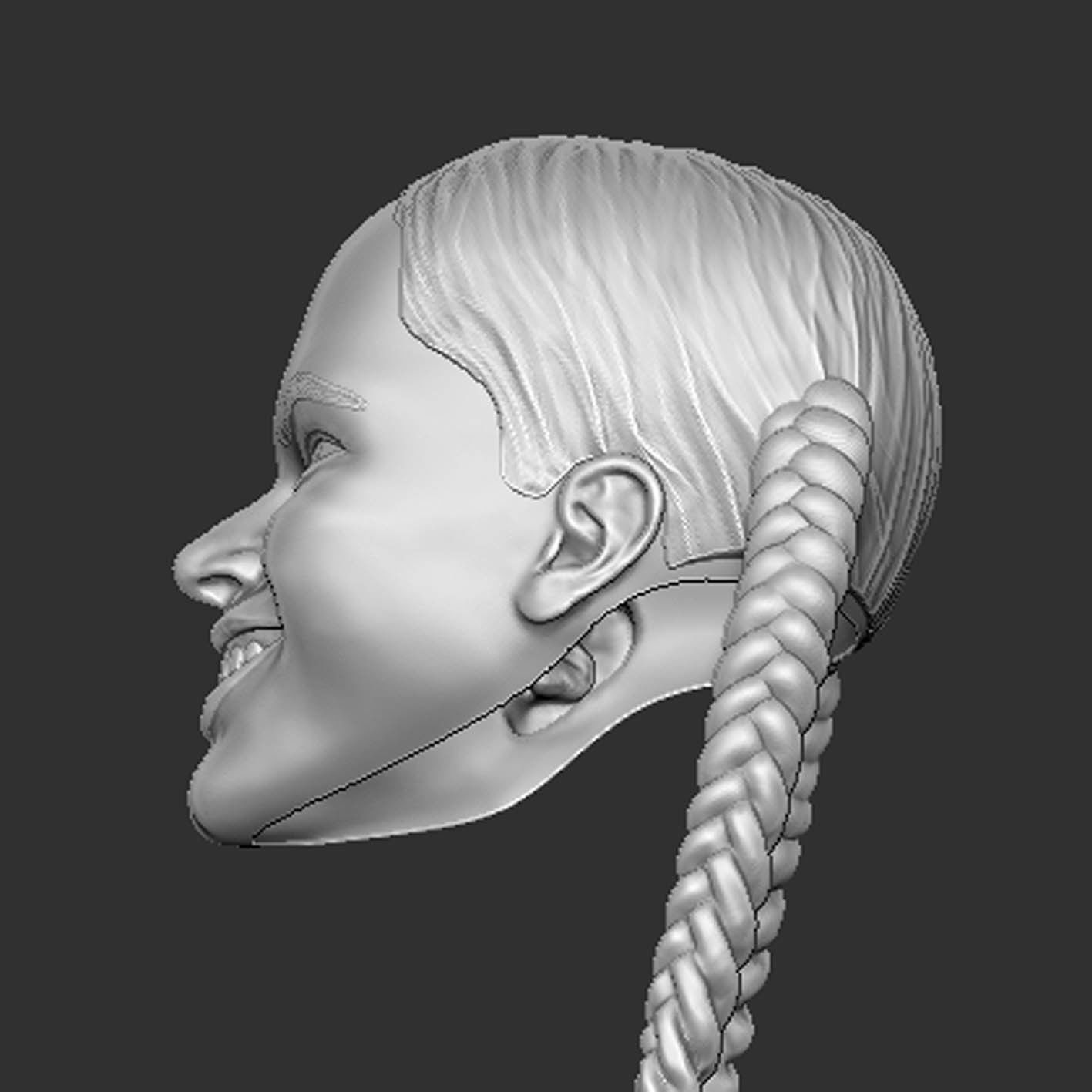 Rosalia - Mascara 3D model_1