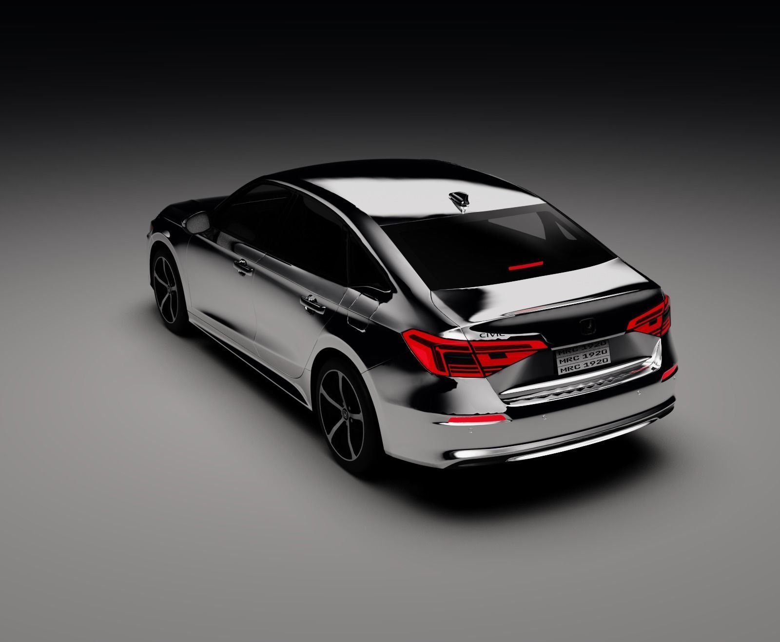 Honda Civic 2022 3D model_6