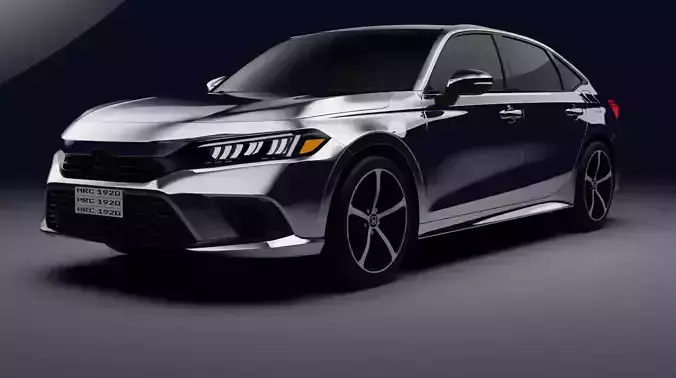 Honda Civic 2022 3D model