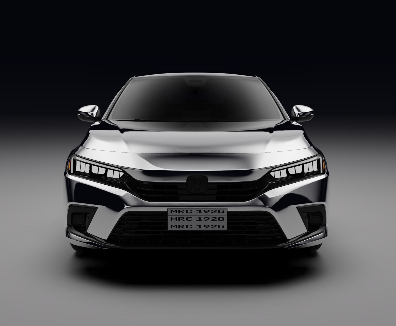 Honda Civic 2022 3D model_7