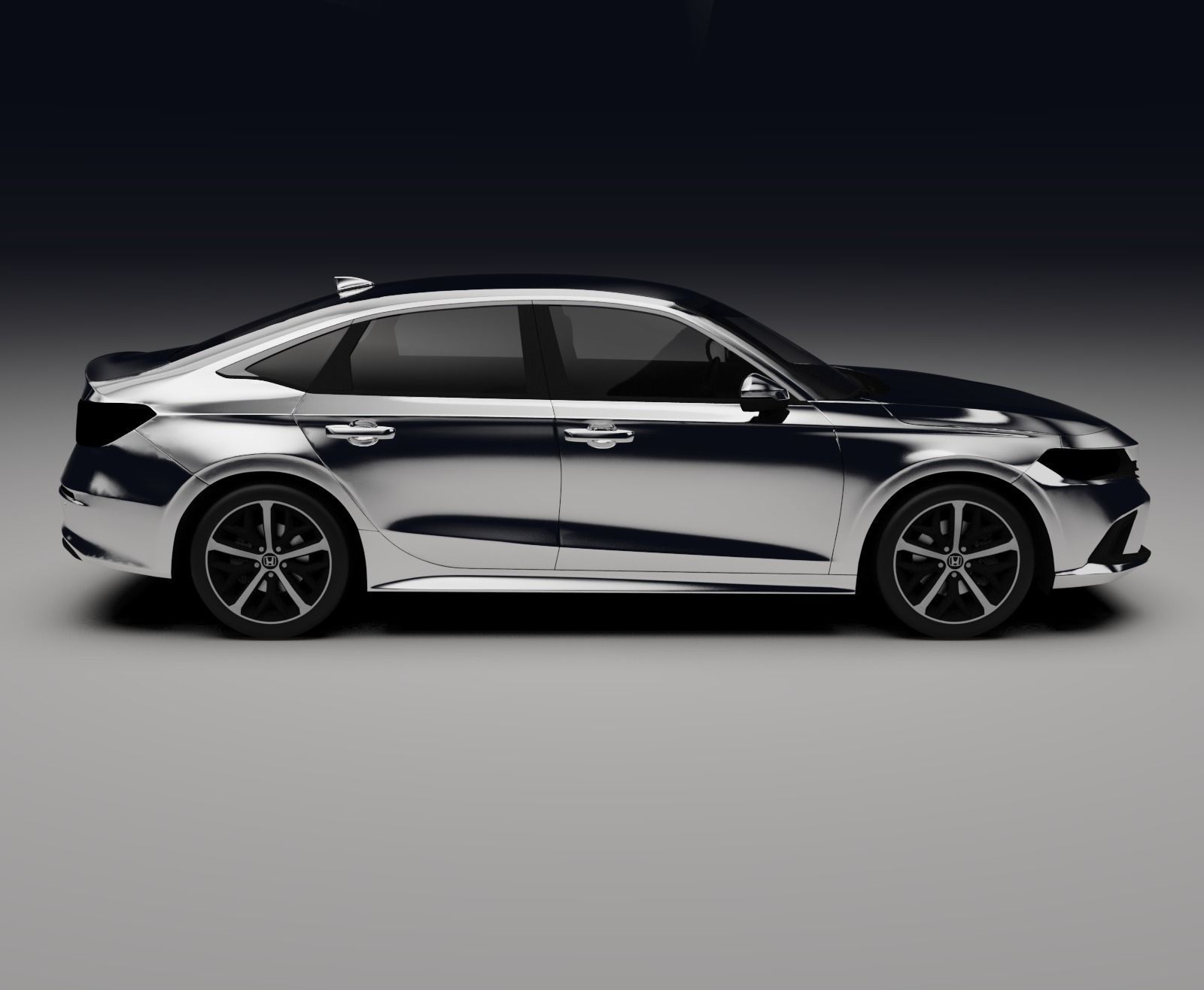 Honda Civic 2022 3D model_12