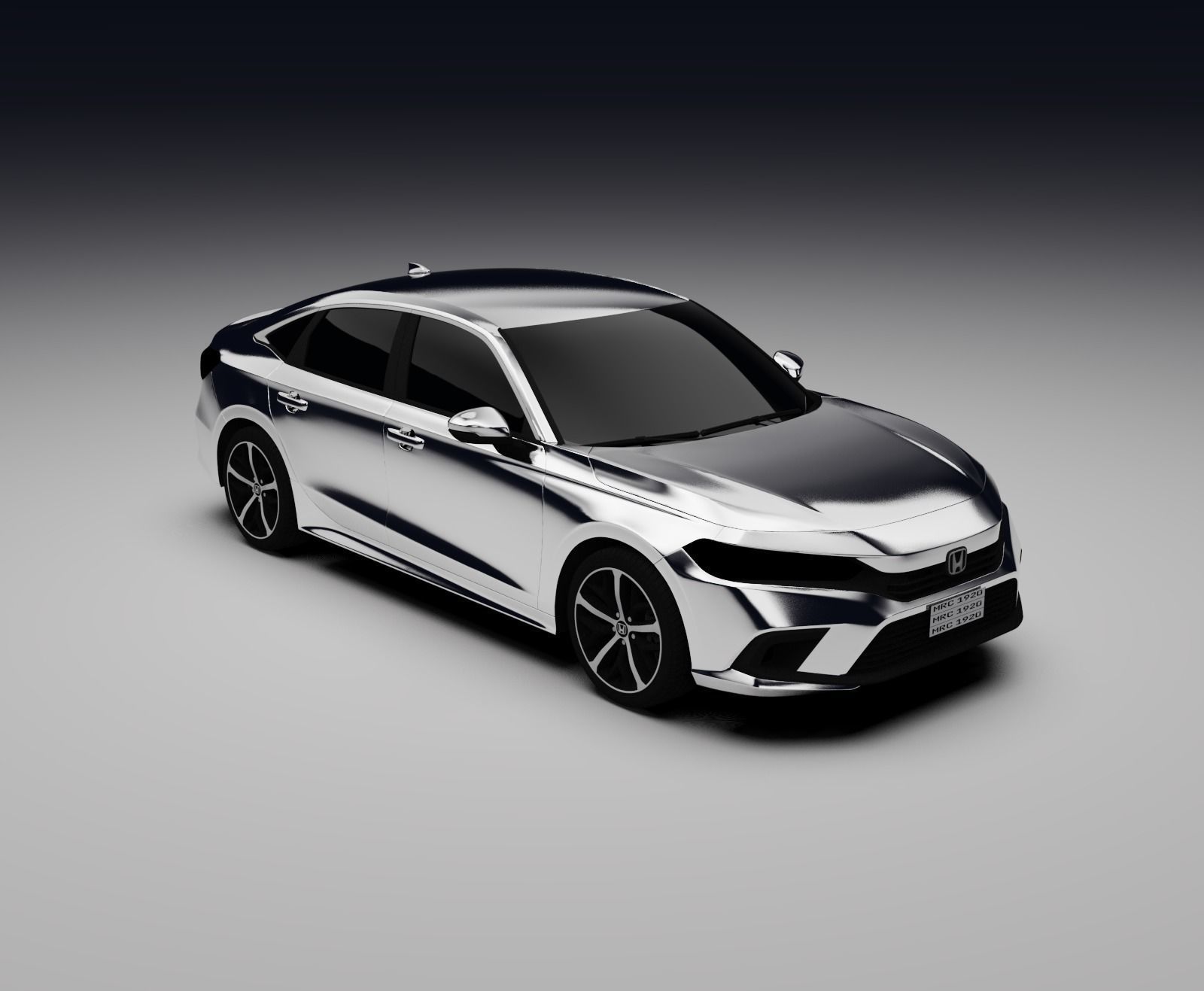 Honda Civic 2022 3D model_11