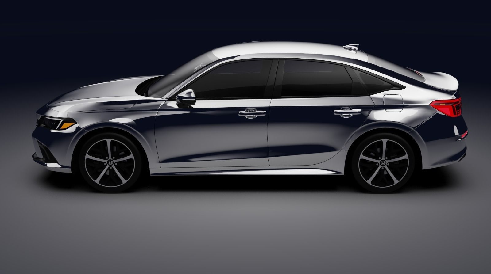 Honda Civic 2022 3D model_1