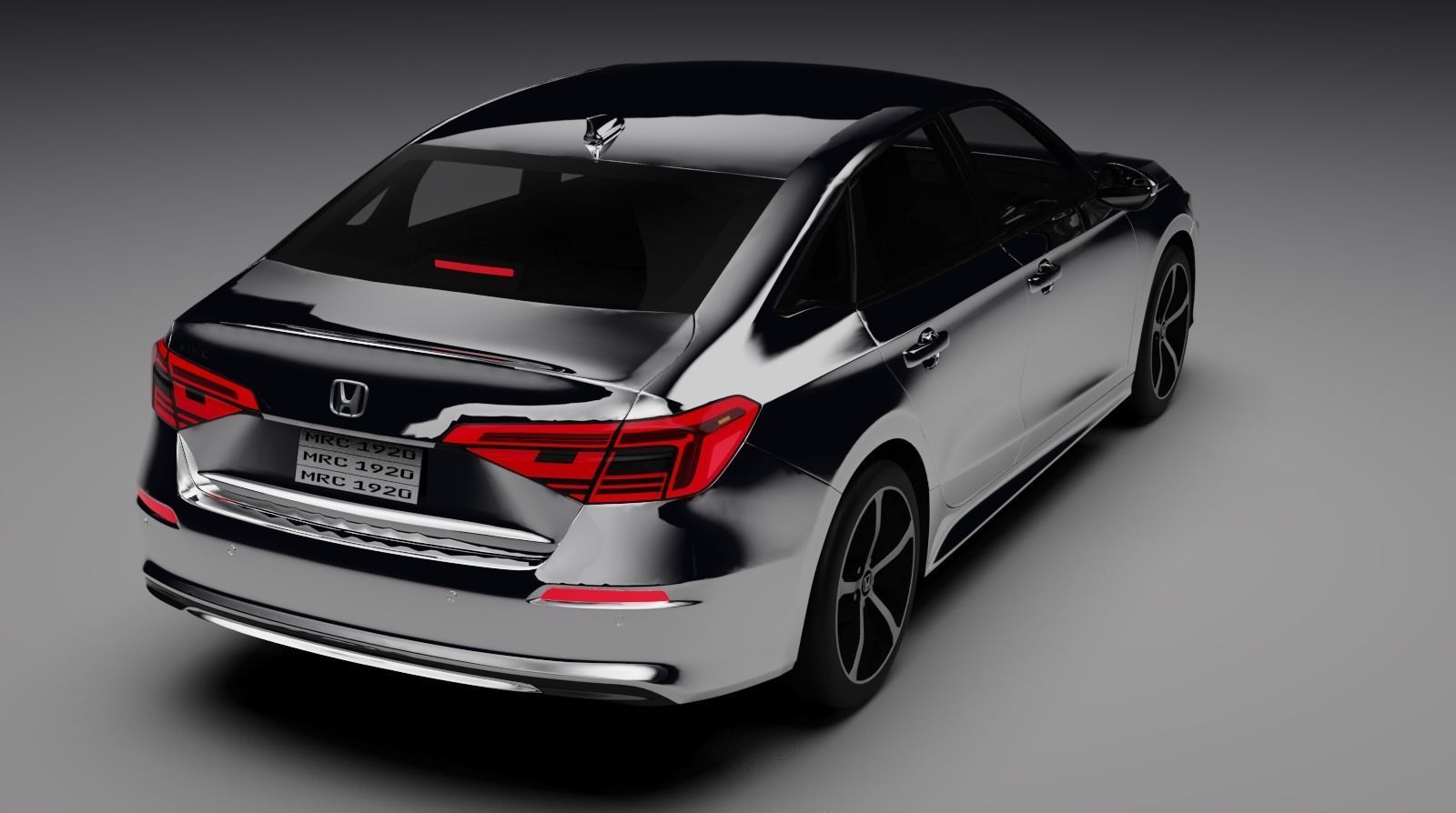 Honda Civic 2022 3D model_8