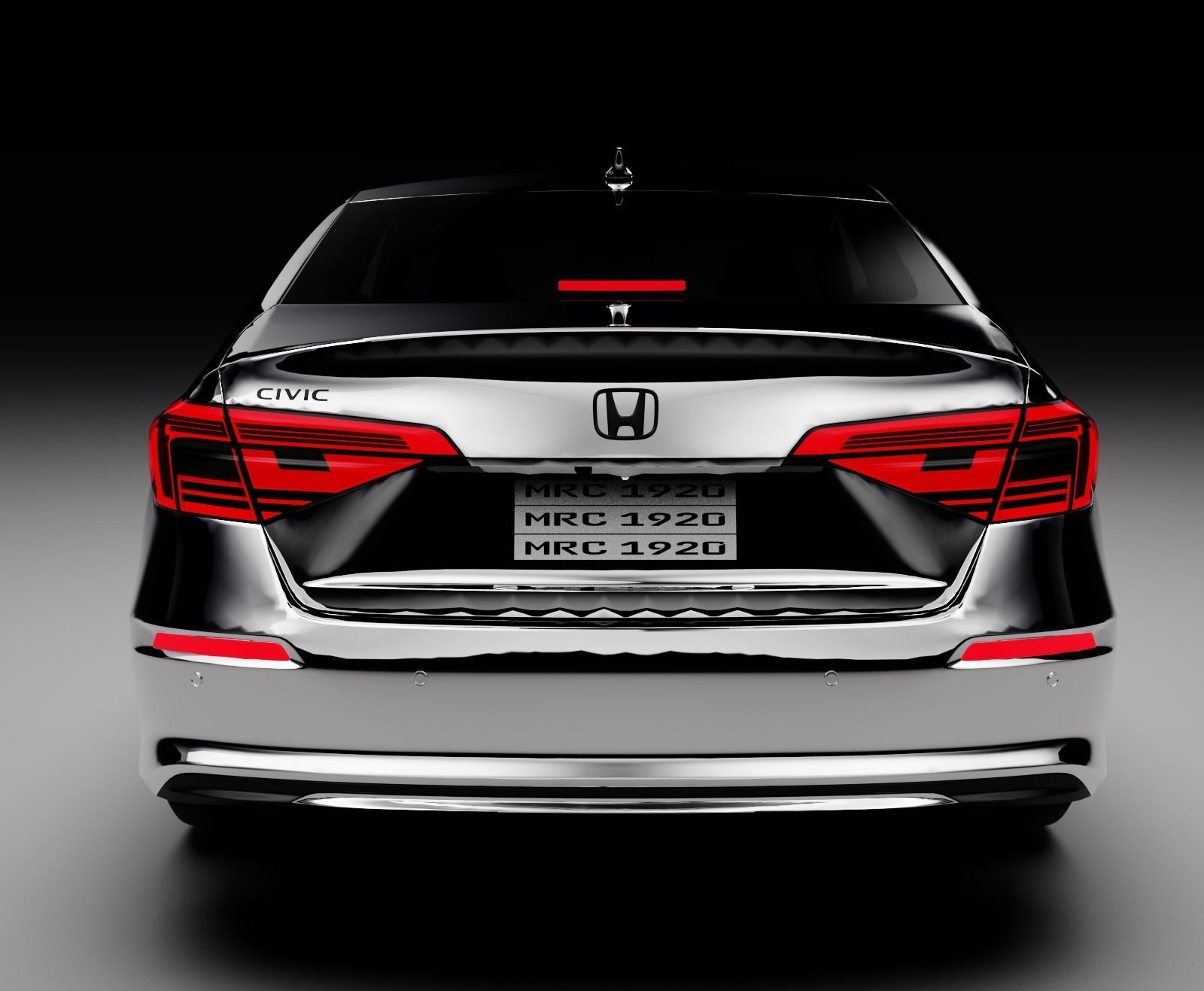 Honda Civic 2022 3D model_5