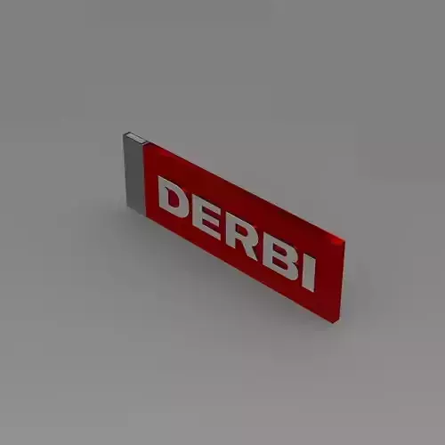 Derbi Logo 3D model