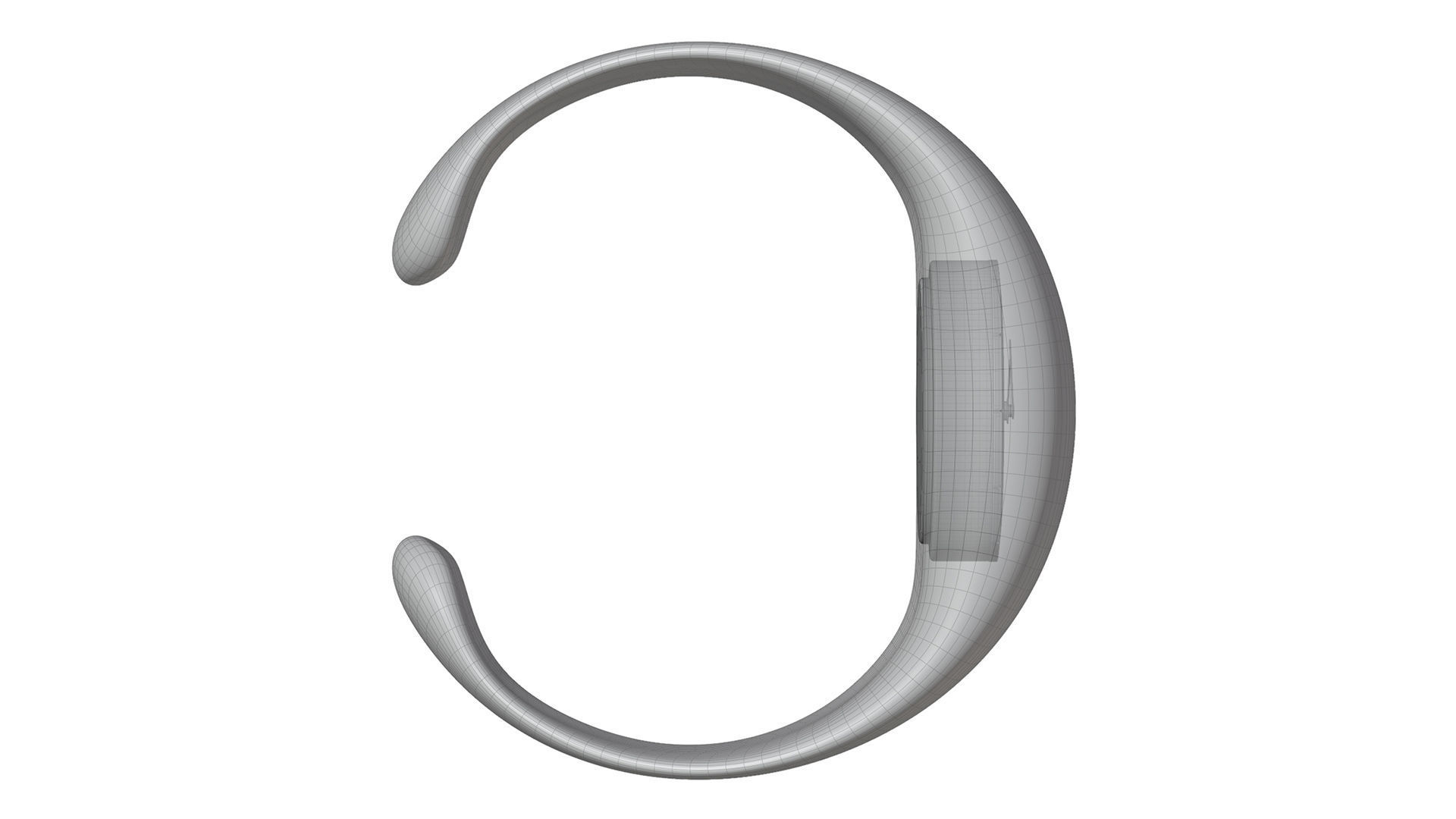 O Bold Bangle Watch 3D model_16