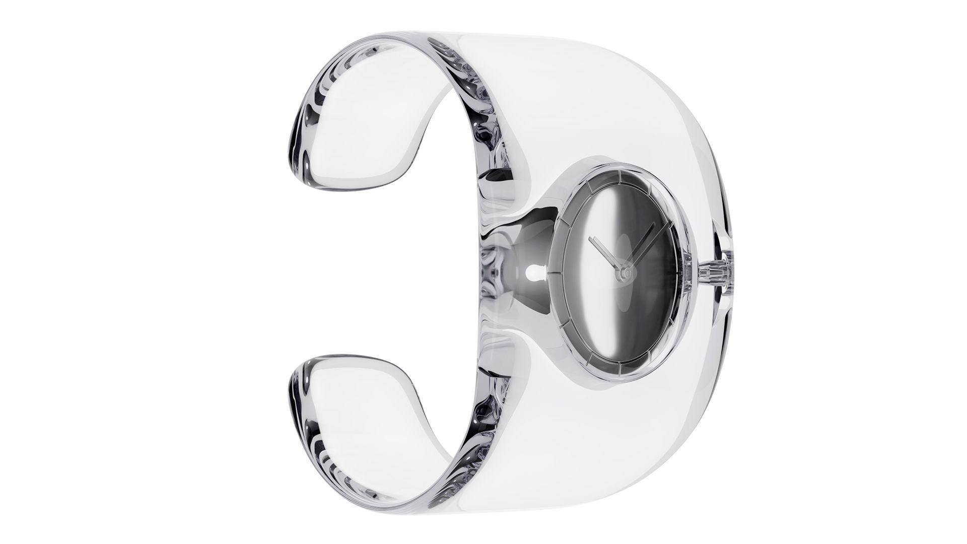 O Bold Bangle Watch 3D model_7