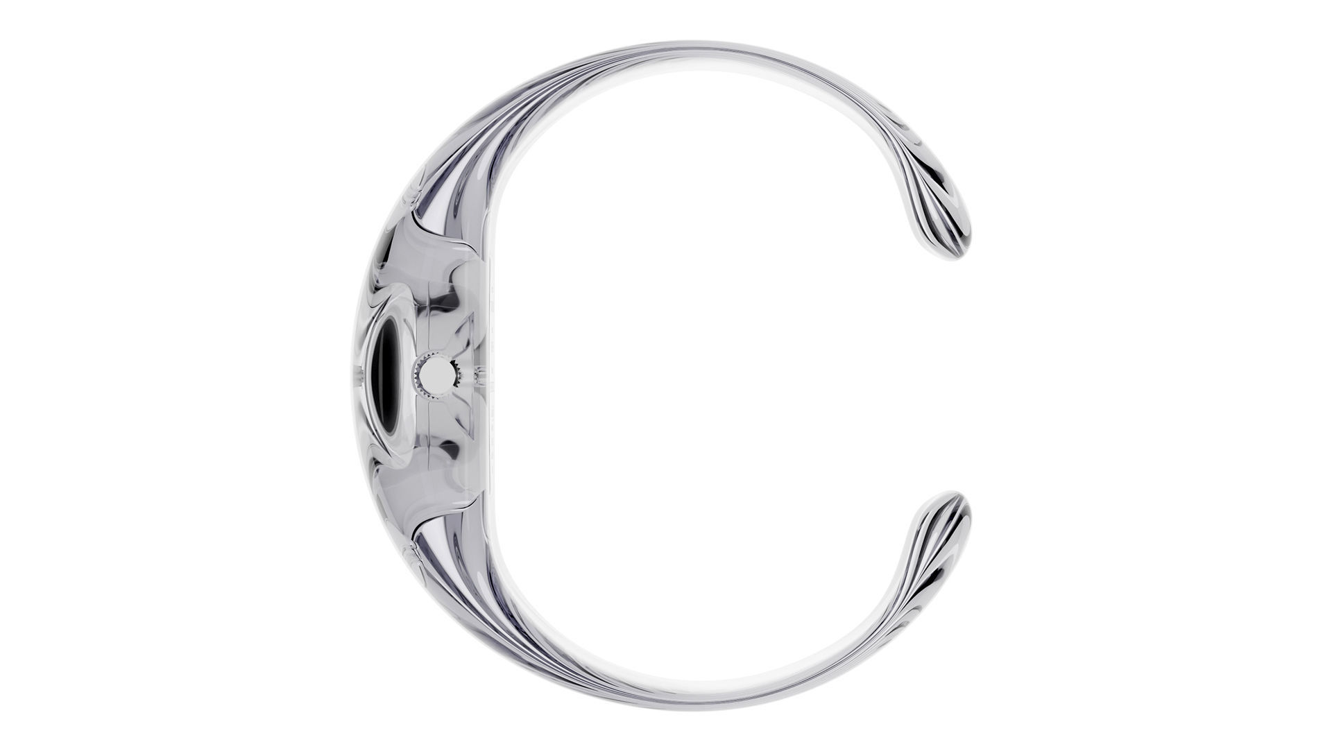 O Bold Bangle Watch 3D model_2