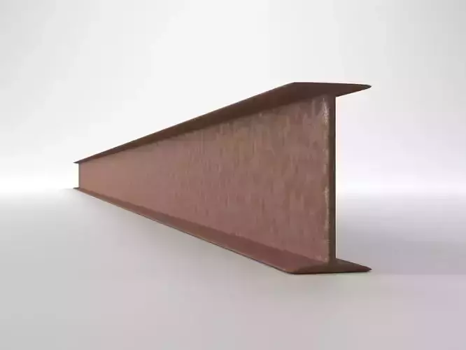 Steel Beam IPN 80 - European Standard - DIN 1025-1