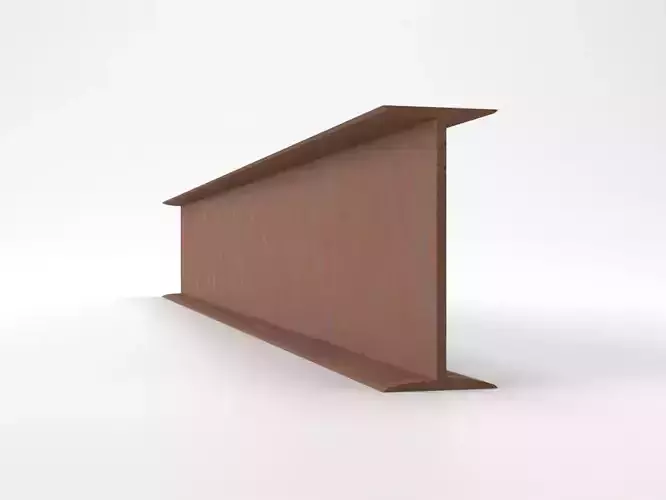 Steel Beam IPN 260 - European Standard - DIN 1025-1