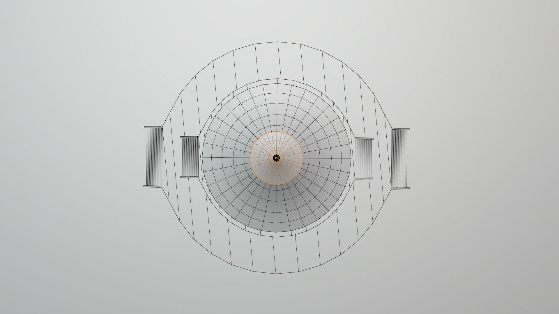 ACUARIO TEMPLE - Templo de Acuario - Acuarius Low-poly 3D model_10