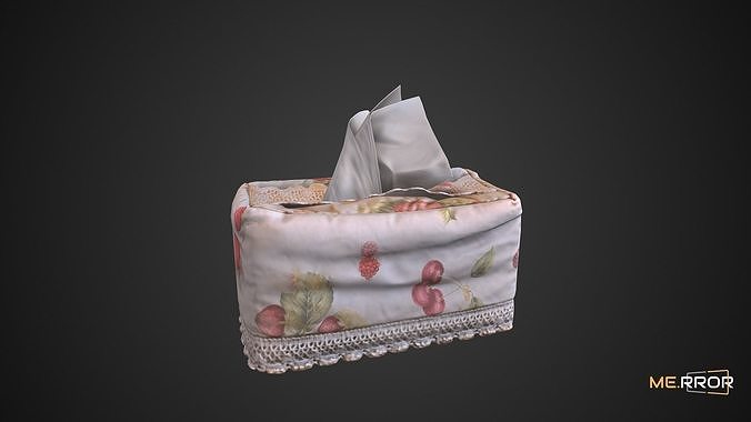 Game Ready White Tissue Low-poly 3D model