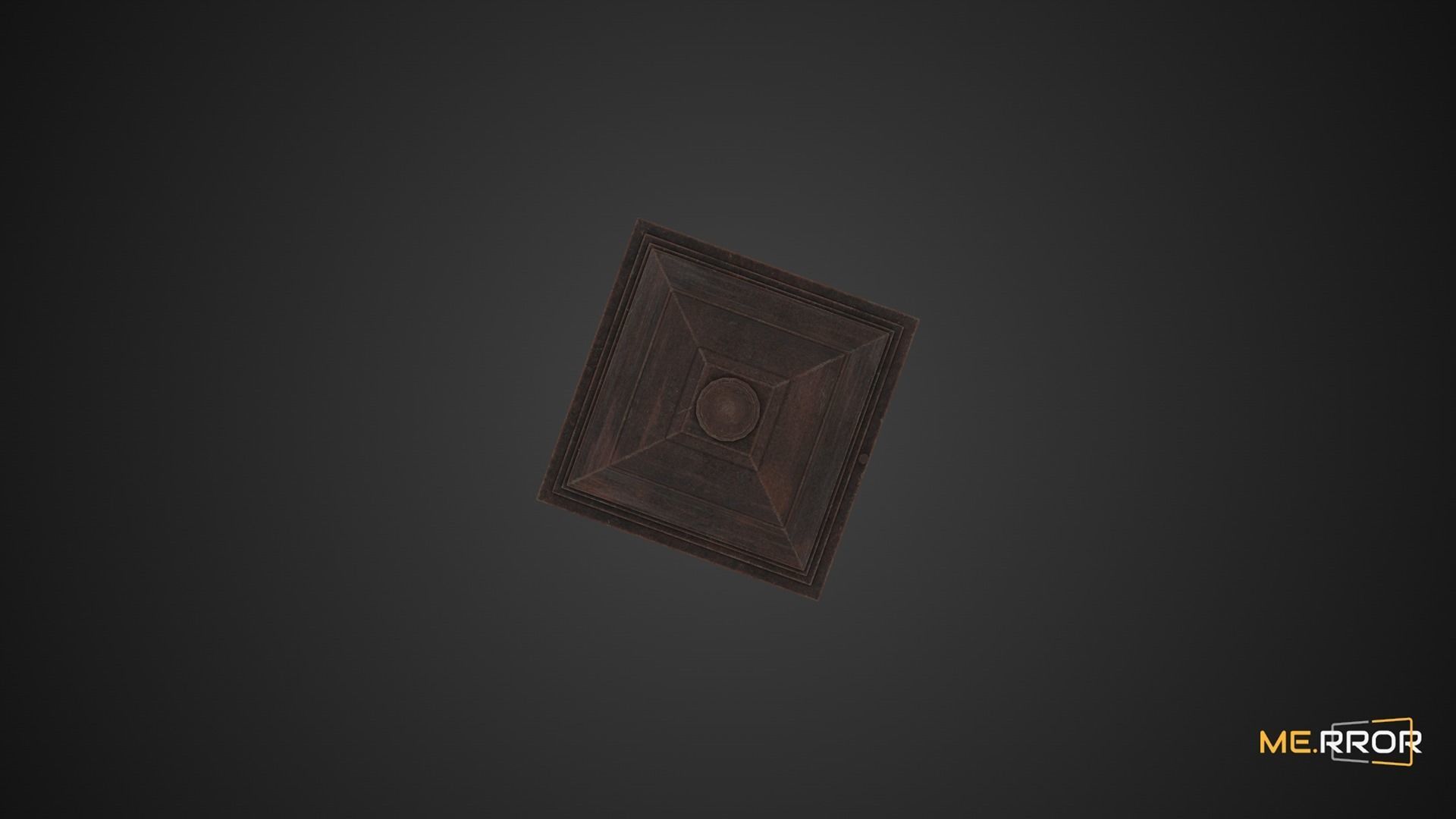 Game Ready Street Lamp Low-poly 3D model_7