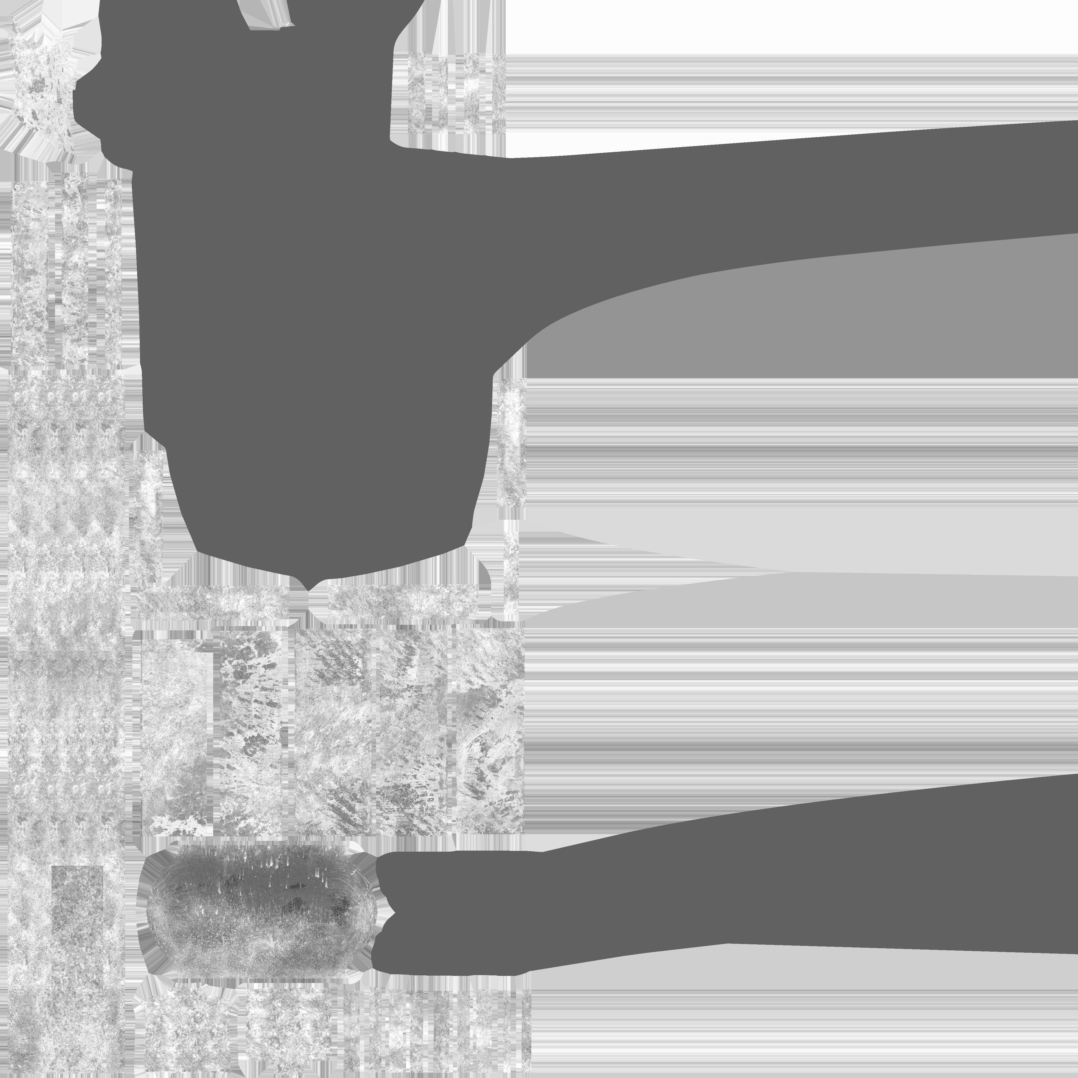 Game Ready Shovel Set Low-poly 3D model_14