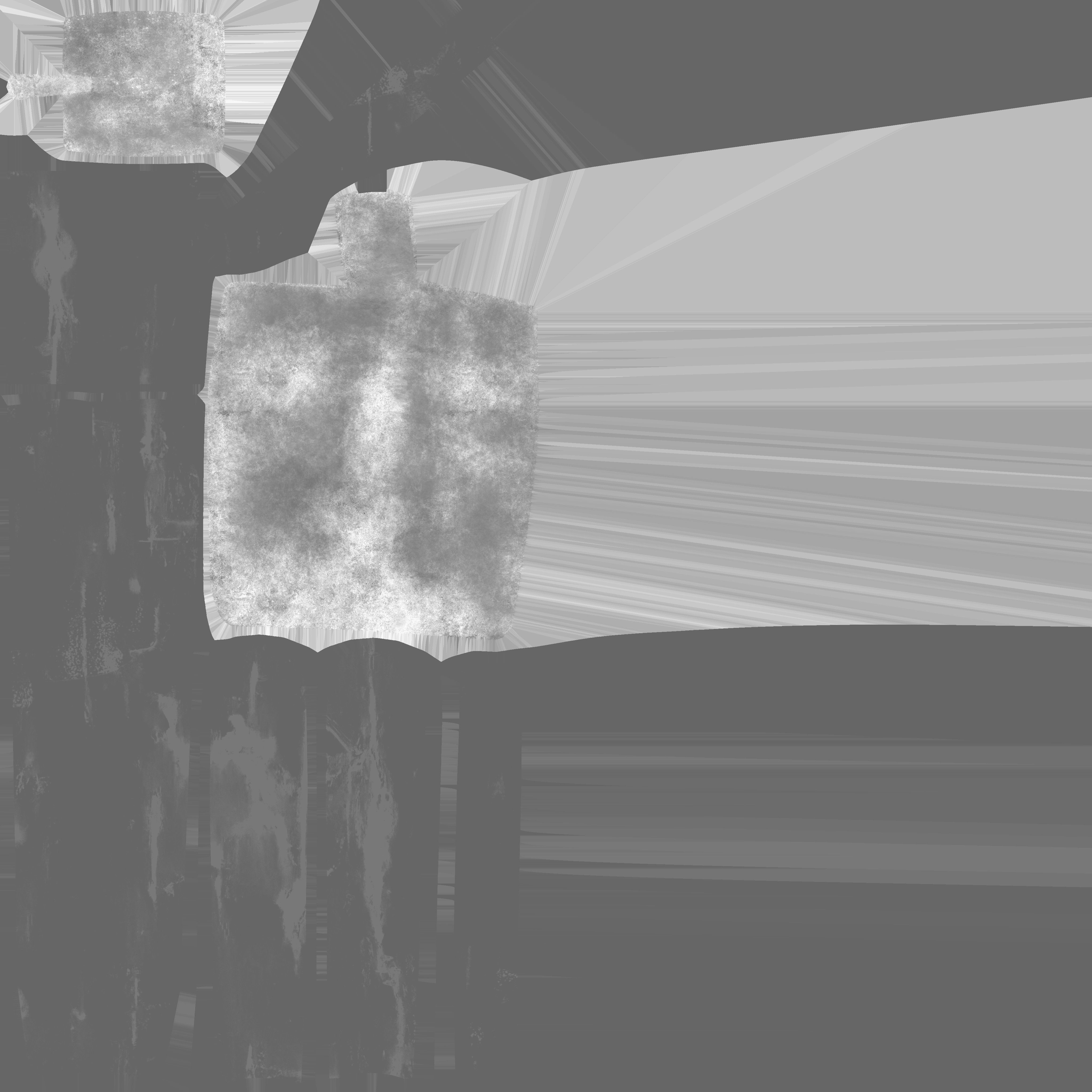 Game Ready Shovel Set Low-poly 3D model_18