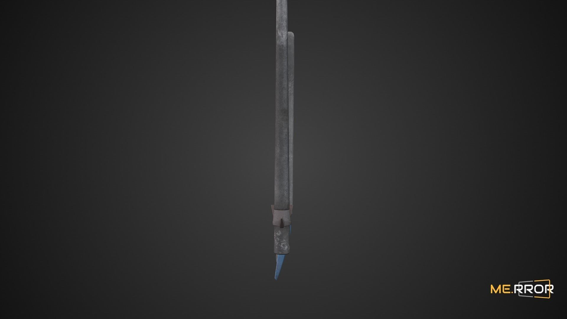 Game Ready Shovel Set Low-poly 3D model_9