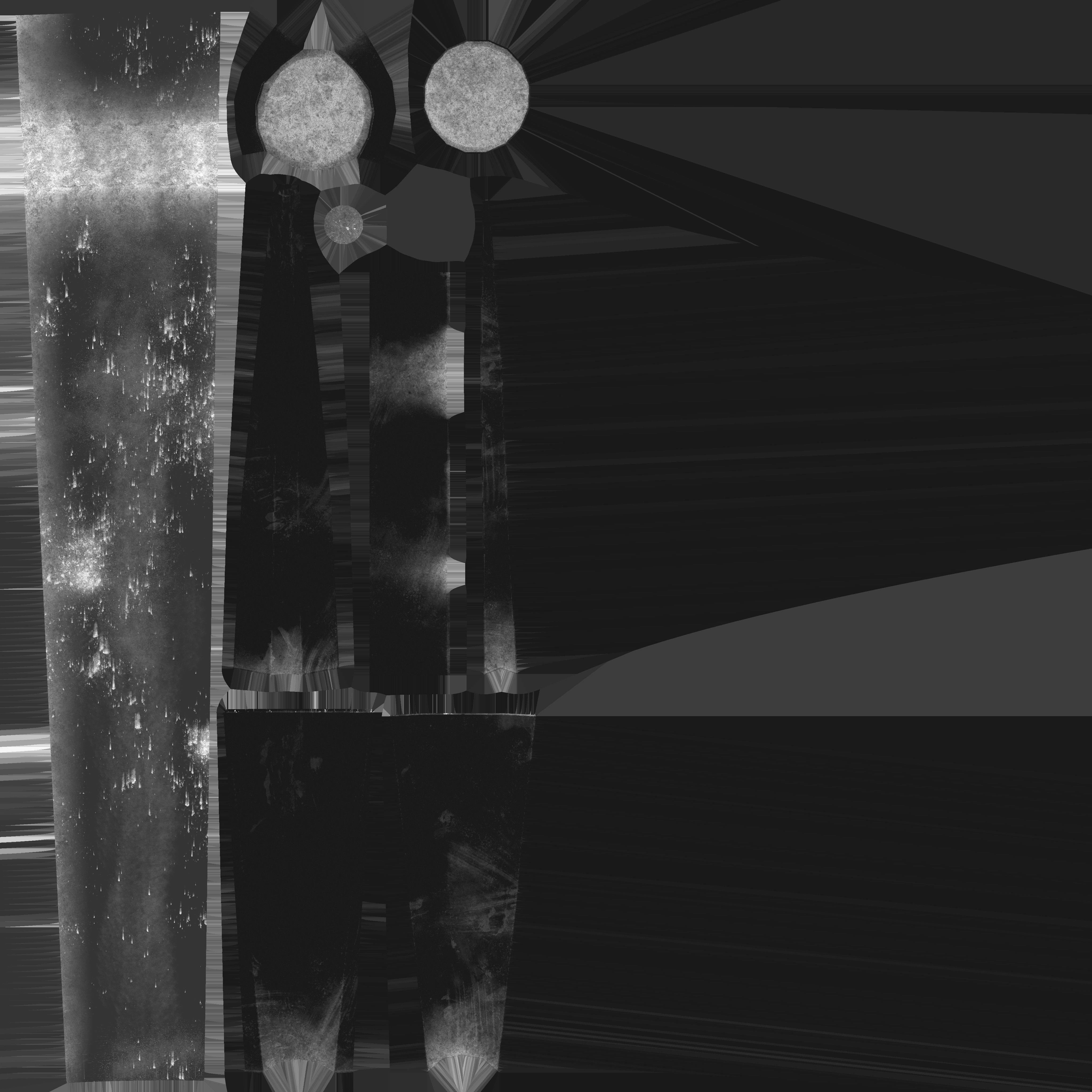 Game Ready Shovel Set Low-poly 3D model_15