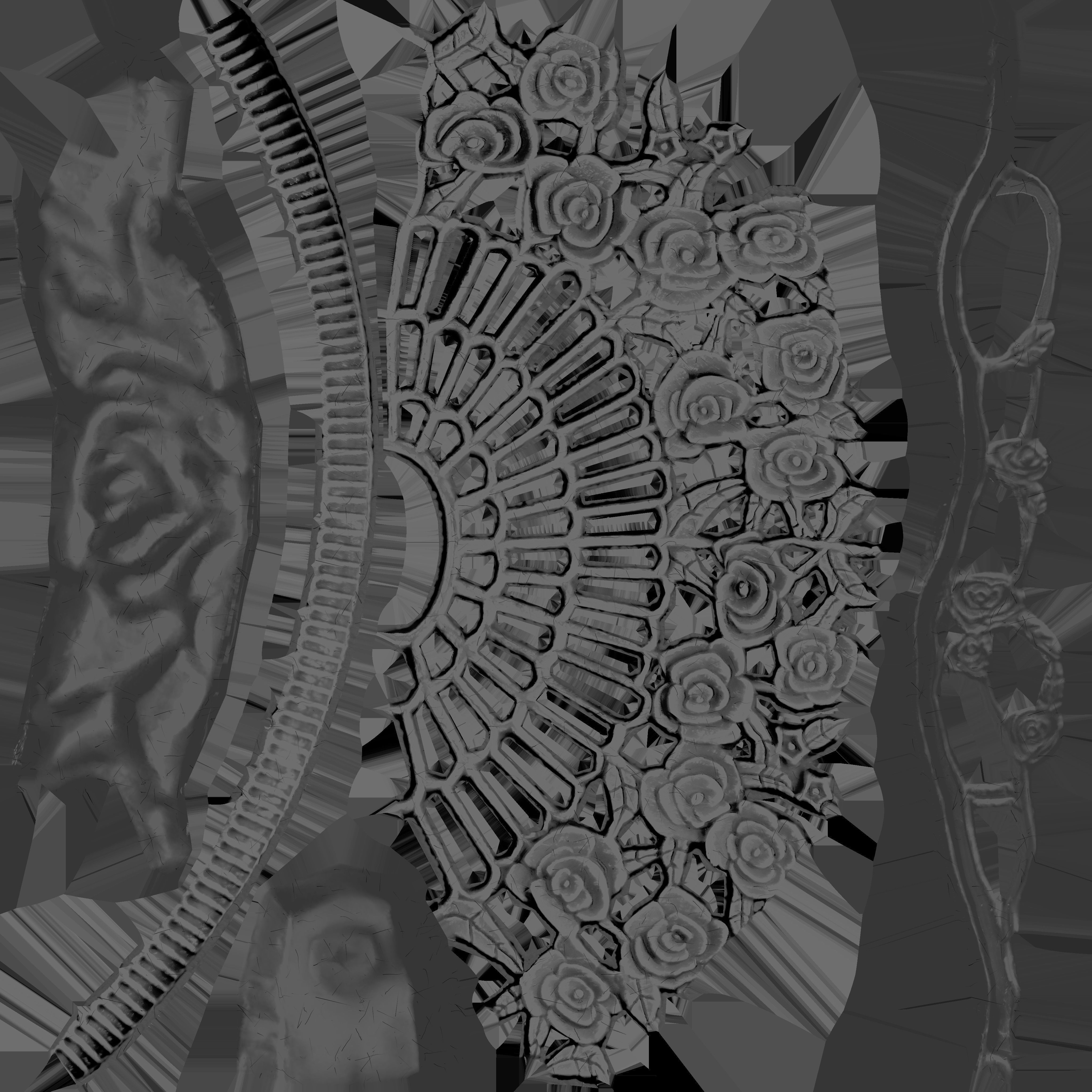 Game Ready Steel Table Low-poly 3D model_14