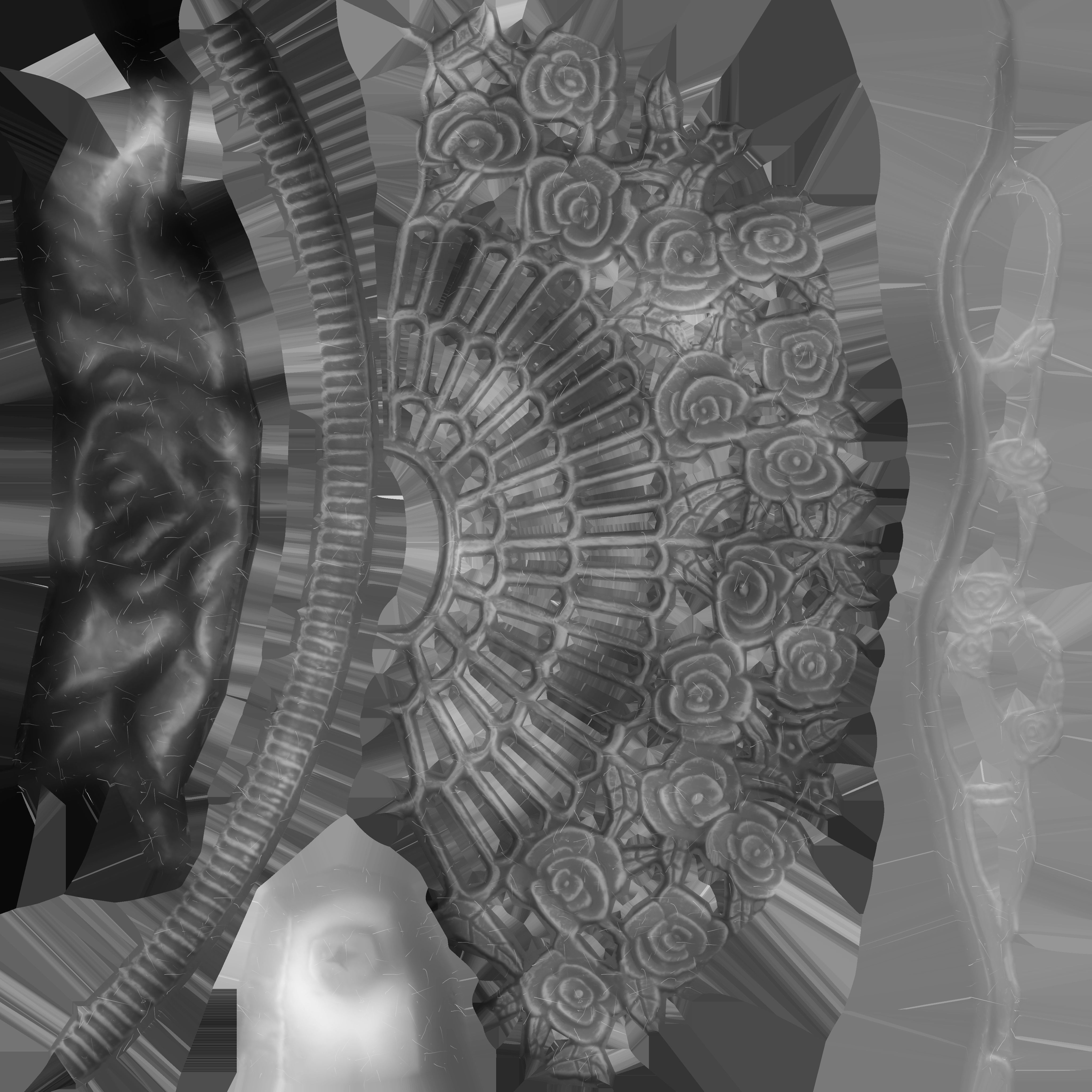 Game Ready Steel Table Low-poly 3D model_12