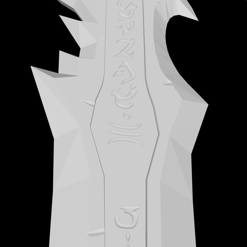 SWORD-DAGGER-LICH KING SWORD-WEAPON-TOY-KIDS SWORD-COSPLAY-ANIME 3D print model_6