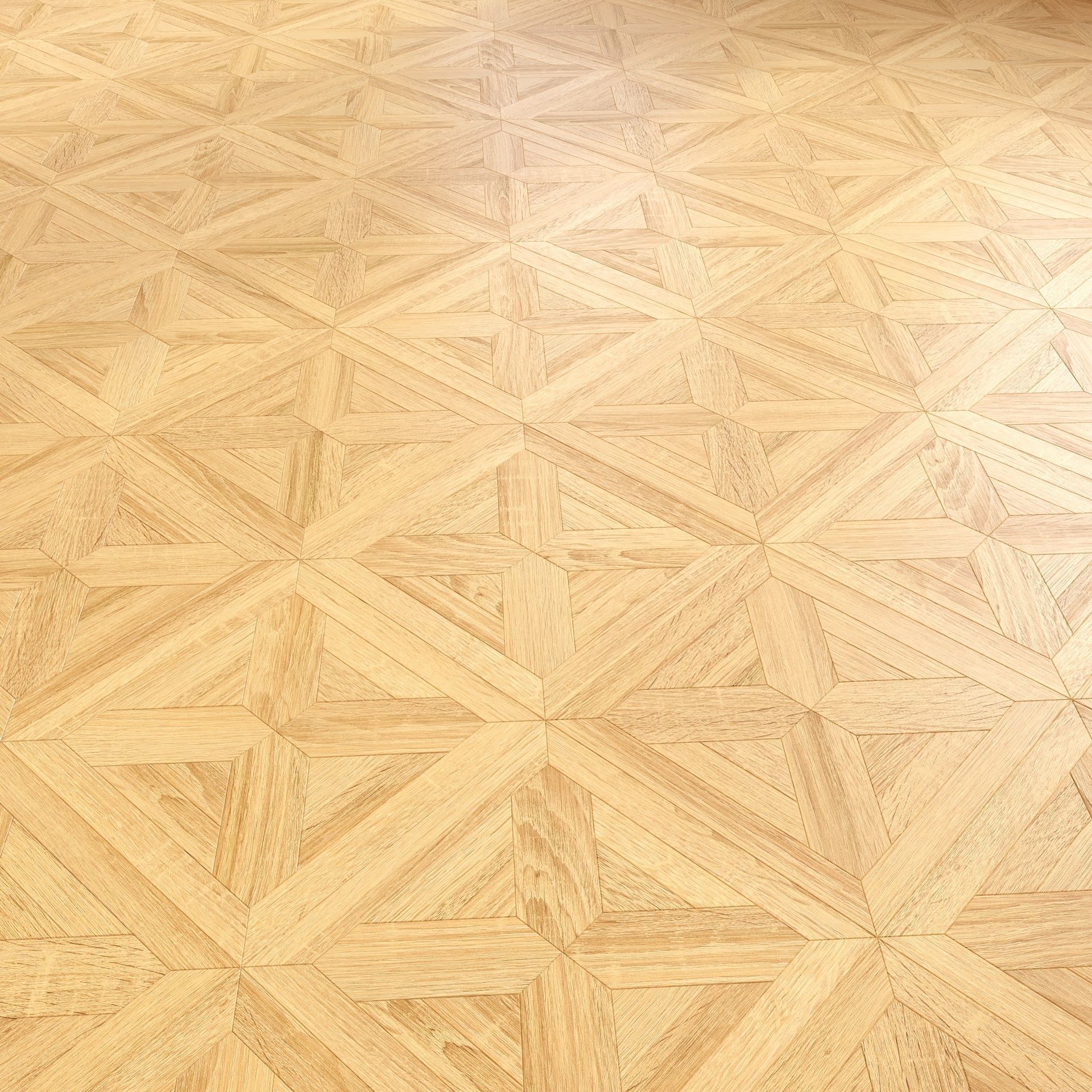 Parquet - Laminate - Wooden floor 2 in 1 Low-poly 3D model_1