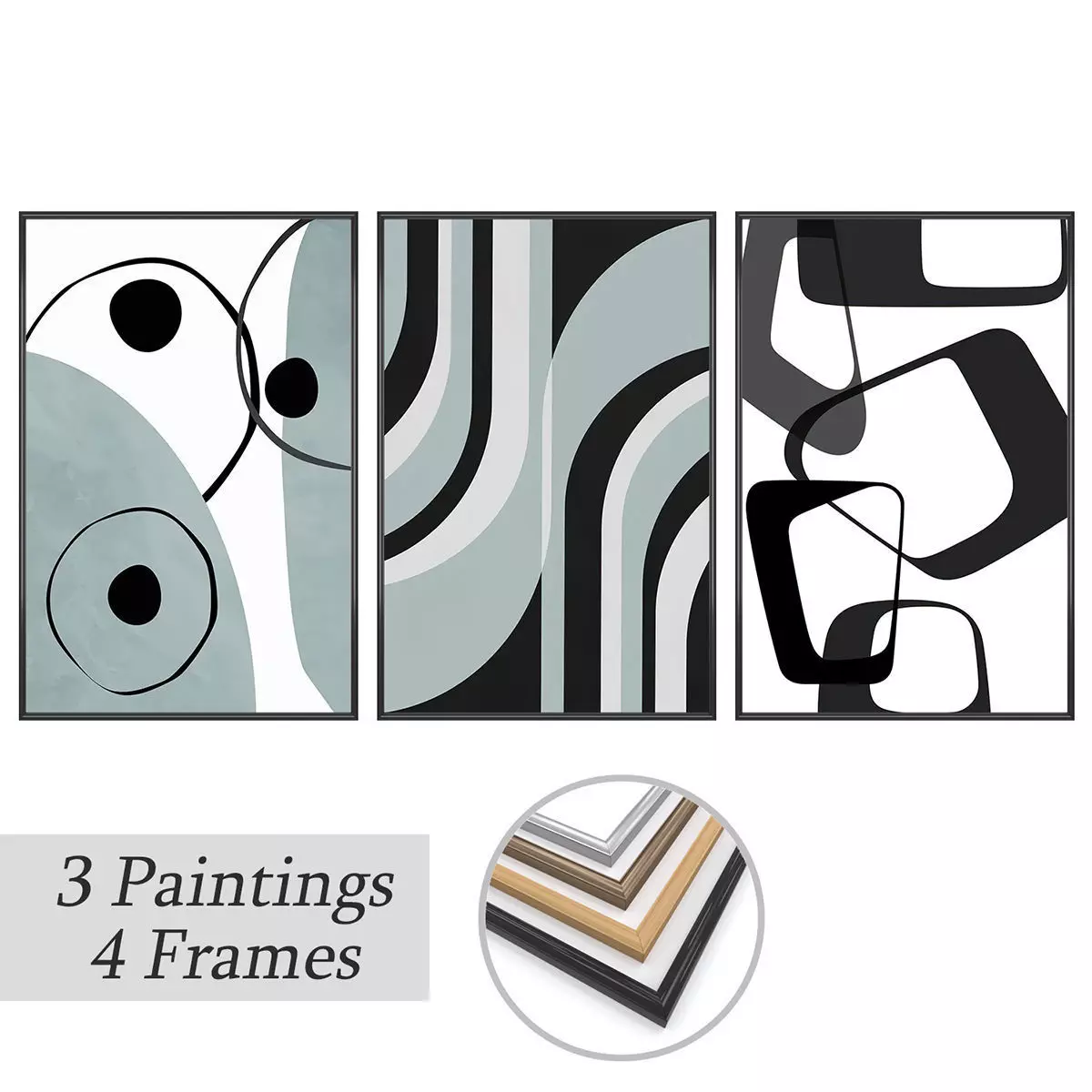 Wall Art Set 4035 3D model_0